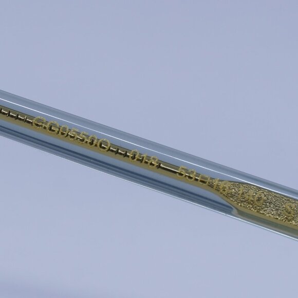 Gucci GG0550O 018 Cat Eye 53mm Eyeglasses - Transparent Grey - Picture 8 of 11